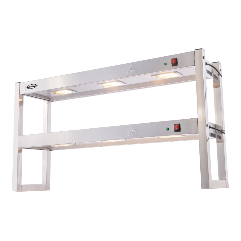 Verwarmde halogeen plank 2 niveaus 1200 demontabel - Combisteel - 7539.0050