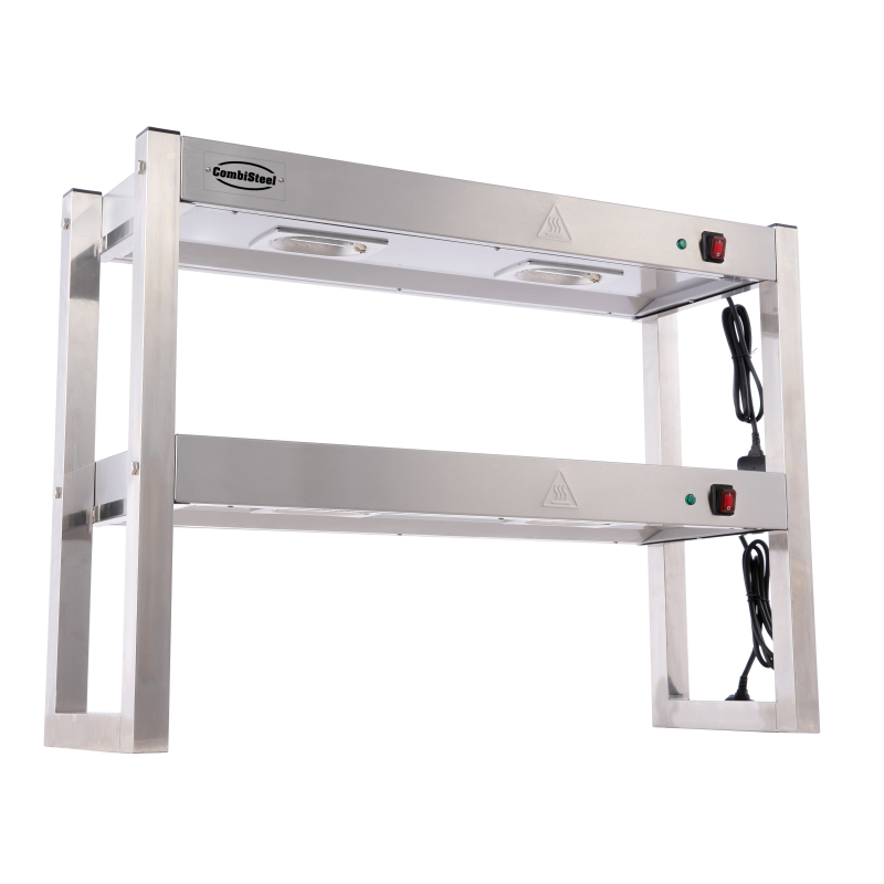 Verwarmde plank halogeen 2 niveaus 900 demontabel - Combisteel - 7539.0045