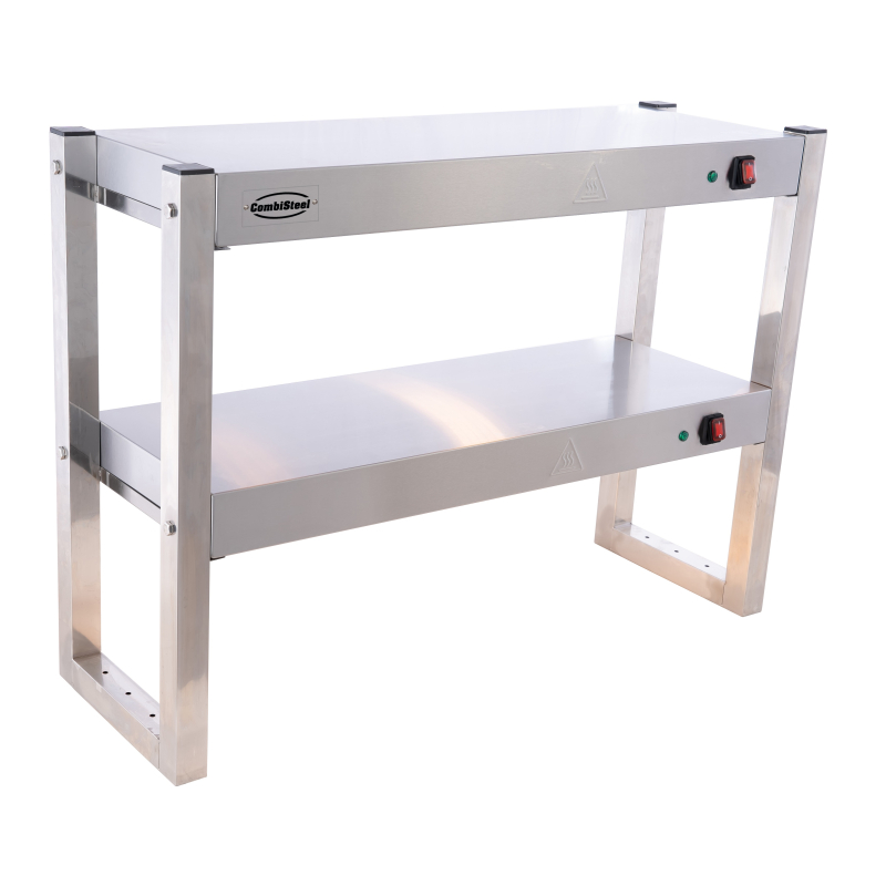 Verwarmde plank halogeen 2 niveaus 900 demontabel - Combisteel - 7539.0045