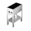 Cuisini&egrave;re &agrave; induction 2 zones avec essous ouvert - Combisteel - 7505.0030