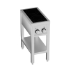 Cuisini&egrave;re &agrave; induction 2 zones avec essous ouvert - Combisteel - 7505.0030