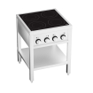 Cuisini&egrave;re &agrave; induction 4 zones avec essous ouvert - Combisteel - 7505.0035
