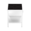 Cuisini&egrave;re &agrave; induction 4 zones avec essous ouvert - Combisteel - 7505.0035