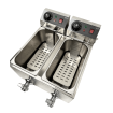 Friteuse posable &eacute;lectrique 2x4 l - Combisteel - 7455.1002
