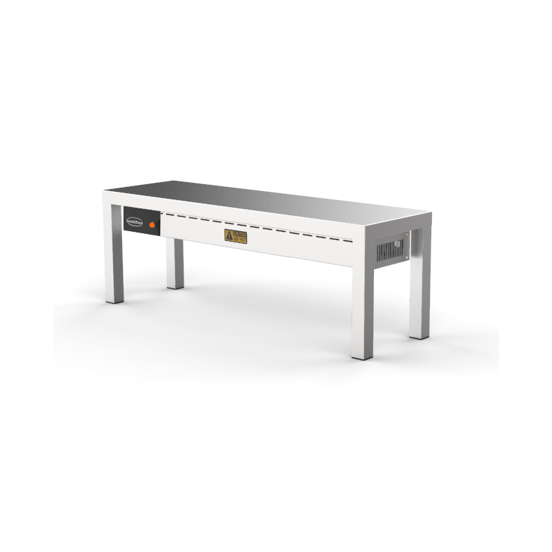 &Eacute;tag&egrave;re chauffante en c&eacute;ramique 1 niveaux 1000 3 heaters of 250w - Combisteel - 7333.0500