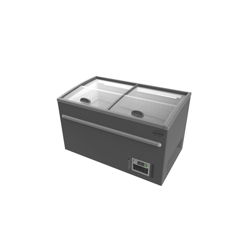 Cong&eacute;lateur bahut pour supermarch&eacute; 1450 d&eacute;givrage automatique - Combisteel - 7455.2665
