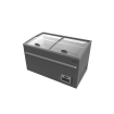 Cong&eacute;lateur bahut pour supermarch&eacute; 1450 d&eacute;givrage automatique - Combisteel - 7455.2665