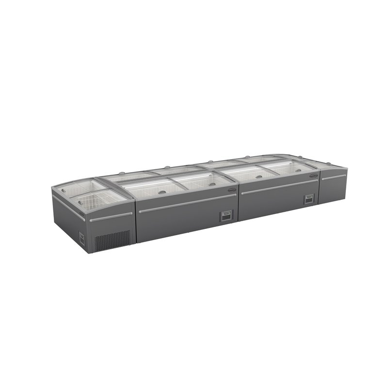 Cong&eacute;lateur bahut pour supermarch&eacute; 1450 d&eacute;givrage automatique - Combisteel - 7455.2665