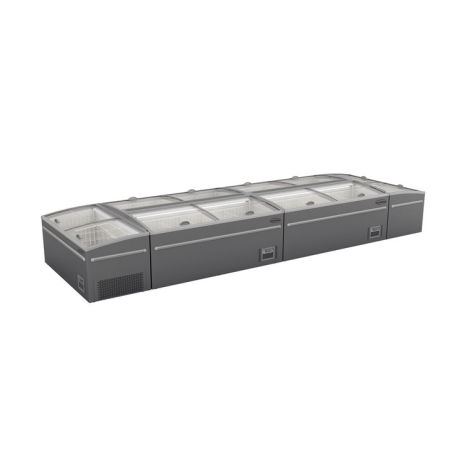 Cong&eacute;lateur bahut pour supermarch&eacute; 1450 d&eacute;givrage automatique - Combisteel - 7455.2665