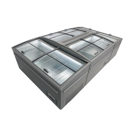 Cong&eacute;lateur bahut pour supermarch&eacute; 1450 d&eacute;givrage automatique - Combisteel - 7455.2665