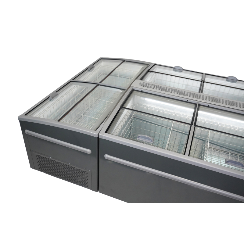 Cong&eacute;lateur bahut pour supermarch&eacute; 1450 d&eacute;givrage automatique - Combisteel - 7455.2665