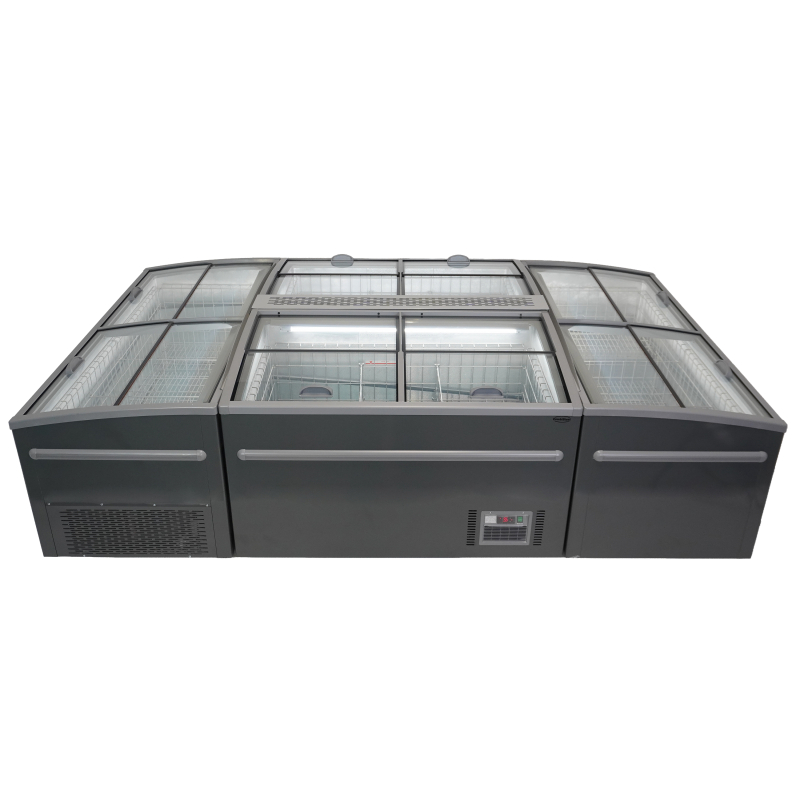 Cong&eacute;lateur bahut pour supermarch&eacute; 1450 d&eacute;givrage automatique - Combisteel - 7455.2665