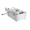 Friteuse posable &eacute;lectrique 25l - avec robinet de vidange - Combisteel - 7518.0210
