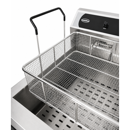 Friteuse posable &eacute;lectrique 25l - avec robinet de vidange - Combisteel - 7518.0210