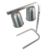 Lampe chauffant argent - Combisteel - 7518.0175