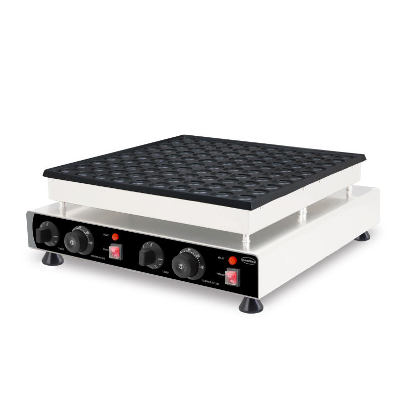 Apparaat voor Nederlandse pannenkoeken / poffertjes 100st &oslash;4cm - Combisteel - 7540.0015