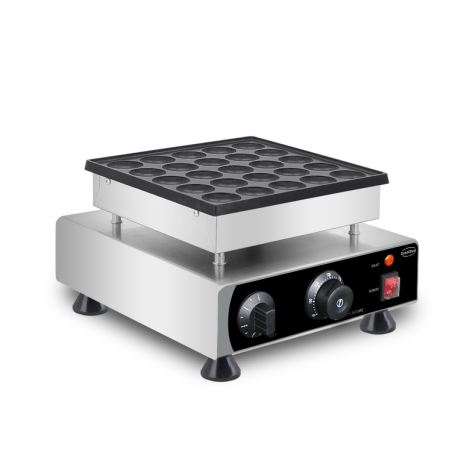 Appareil pour cr&ecirc;pes hollandaise / poffertjes 25pcs &oslash;4,3cm - Combisteel - 7540.0005