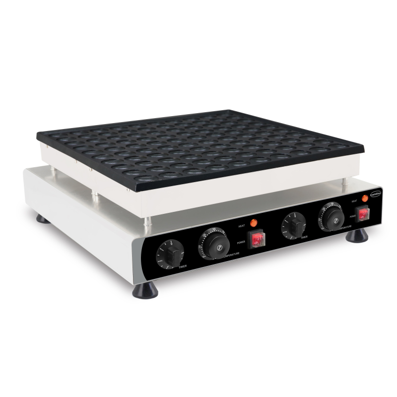 Apparaat voor Nederlandse pannenkoeken / poffertjes 100st &oslash;4cm - Combisteel - 7540.0015