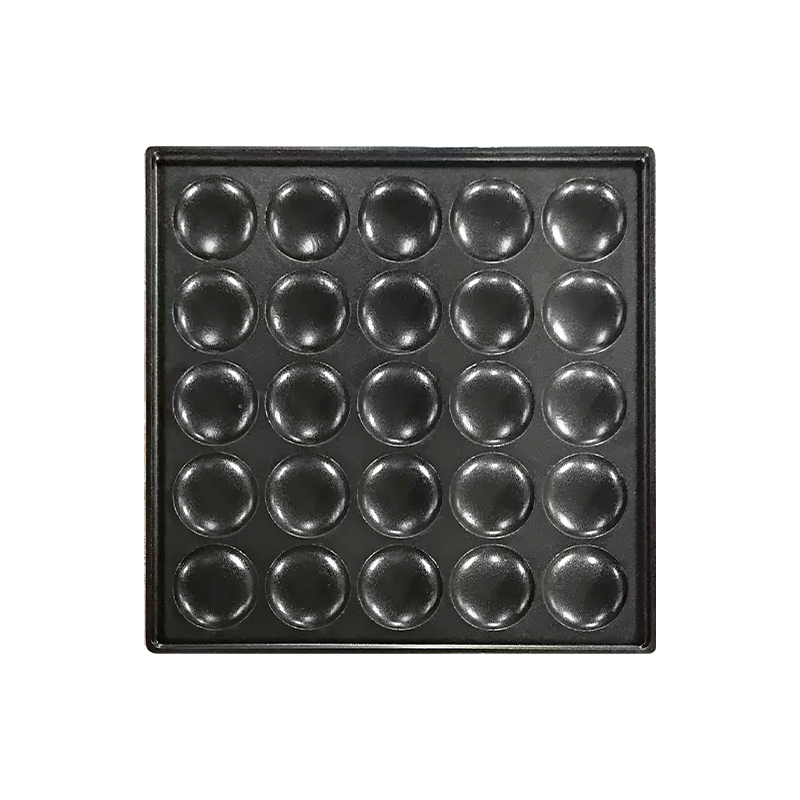 Appareil pour cr&ecirc;pes hollandaise / poffertjes 25pcs &oslash;4,3cm - Combisteel - 7540.0005