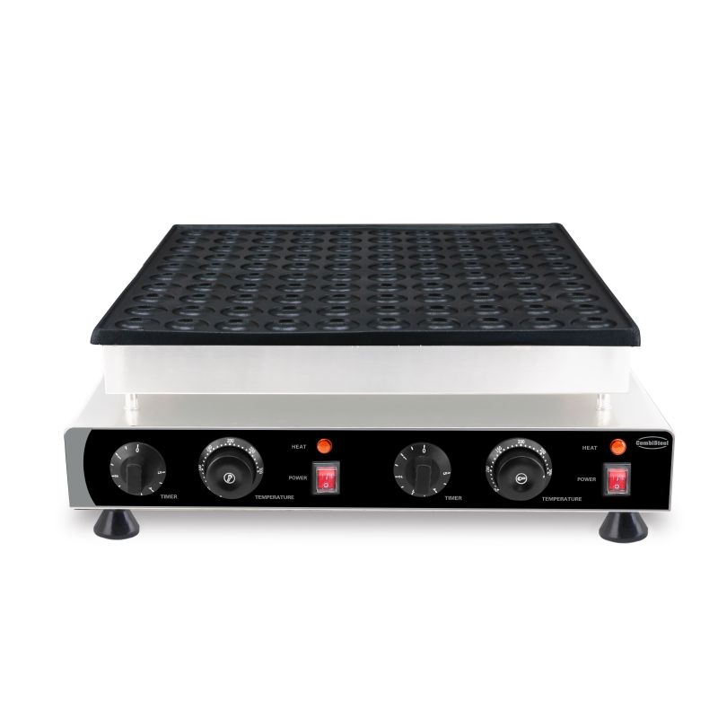 Apparaat voor Nederlandse pannenkoeken / poffertjes 100st &oslash;4cm - Combisteel - 7540.0015