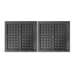 Gaufrier rotatif 4pcs gaufre de bruxelles - Combisteel - 7540.0075