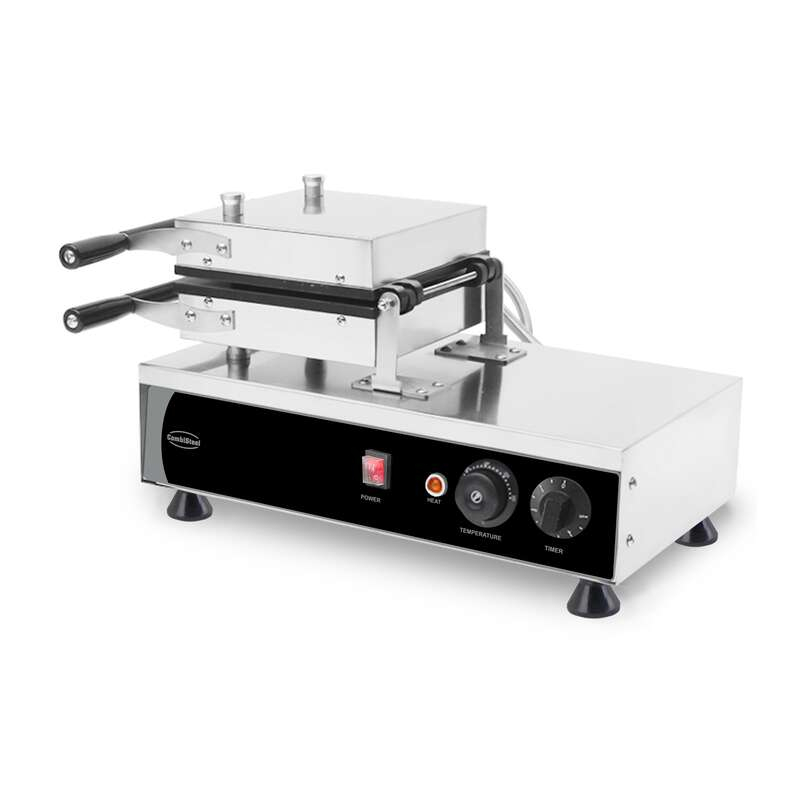 Gaufrier rotatif 2pcs gaufre de bruxelles - Combisteel - 7540.0070