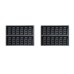 Gaufrier rotatif 2pcs gaufre de bruxelles - Combisteel - 7540.0070
