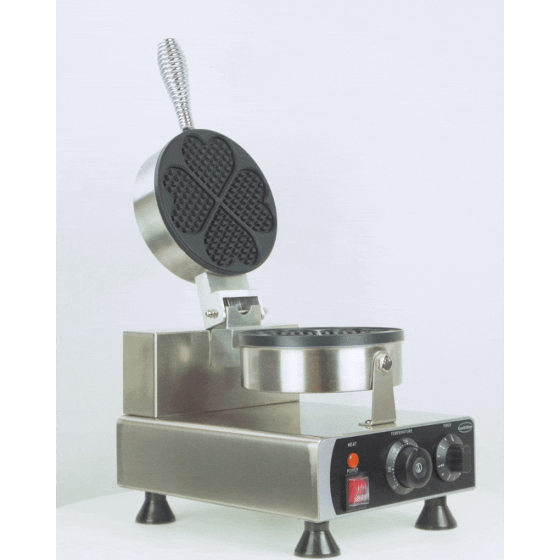 Gaufrier 4pcs forme coeur - Combisteel - 7540.0050