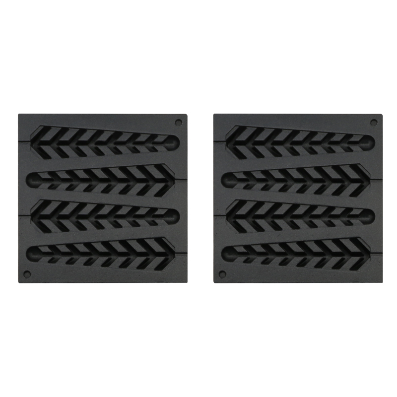 Gaufrier 4pcs sucette pin - Combisteel - 7540.0090