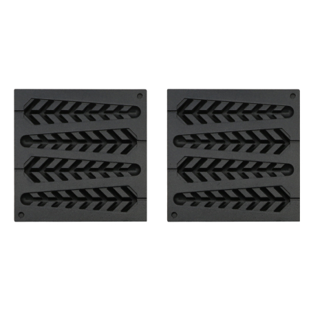 Gaufrier 4pcs sucette pin - Combisteel - 7540.0090