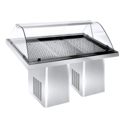 Vitrine r&eacute;frig&eacute;r&eacute;e de poisson 1.9 - Combisteel - 7083.0015