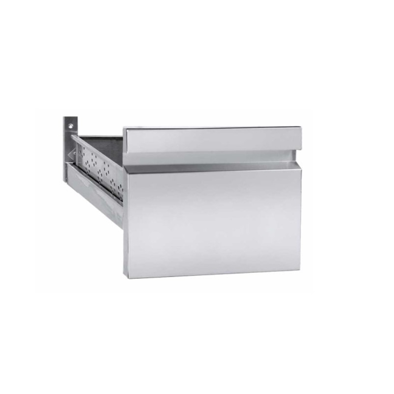 Cocktails bar station r&eacute;frig&eacute;r&eacute;e incl. &eacute;vier, lave-verres, speedrail porte-bouteilles, planche &agrave; d&eacute;coup - Combisteel - 7083.0050