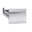 Cocktails bar station r&eacute;frig&eacute;r&eacute;e incl. &eacute;vier, lave-verres, speedrail porte-bouteilles, planche &agrave; d&eacute;coup - Combisteel - 7083.0050
