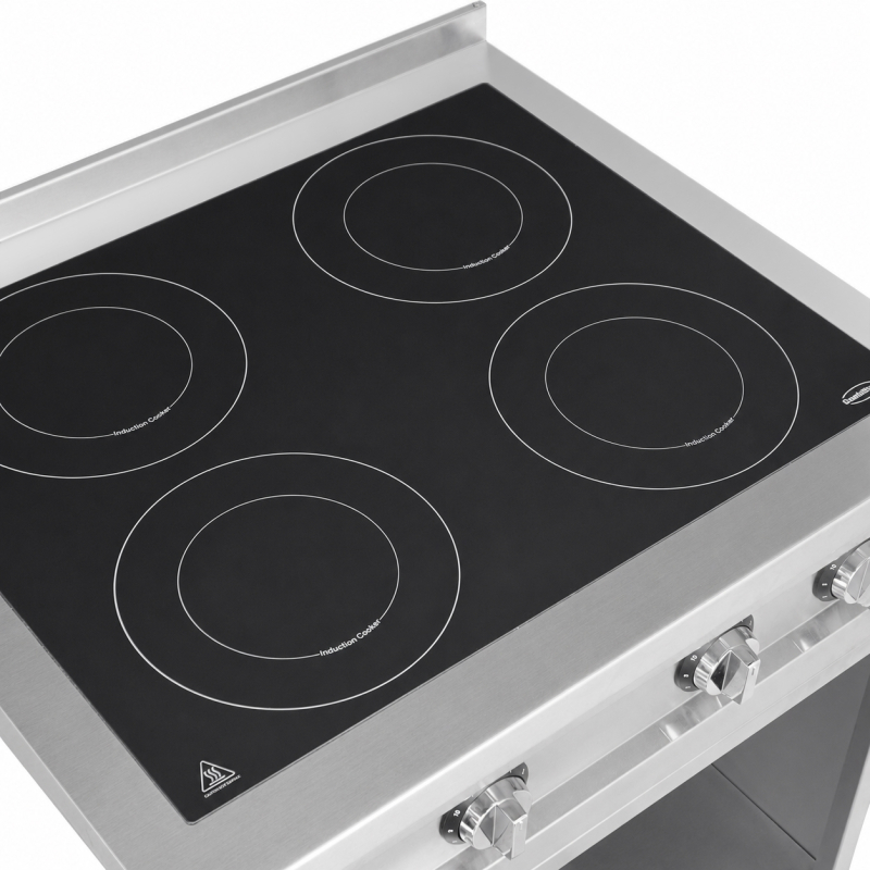 Entry 700 cuisini&egrave;re &agrave; induction 4 zones - Combisteel - 7545.0010