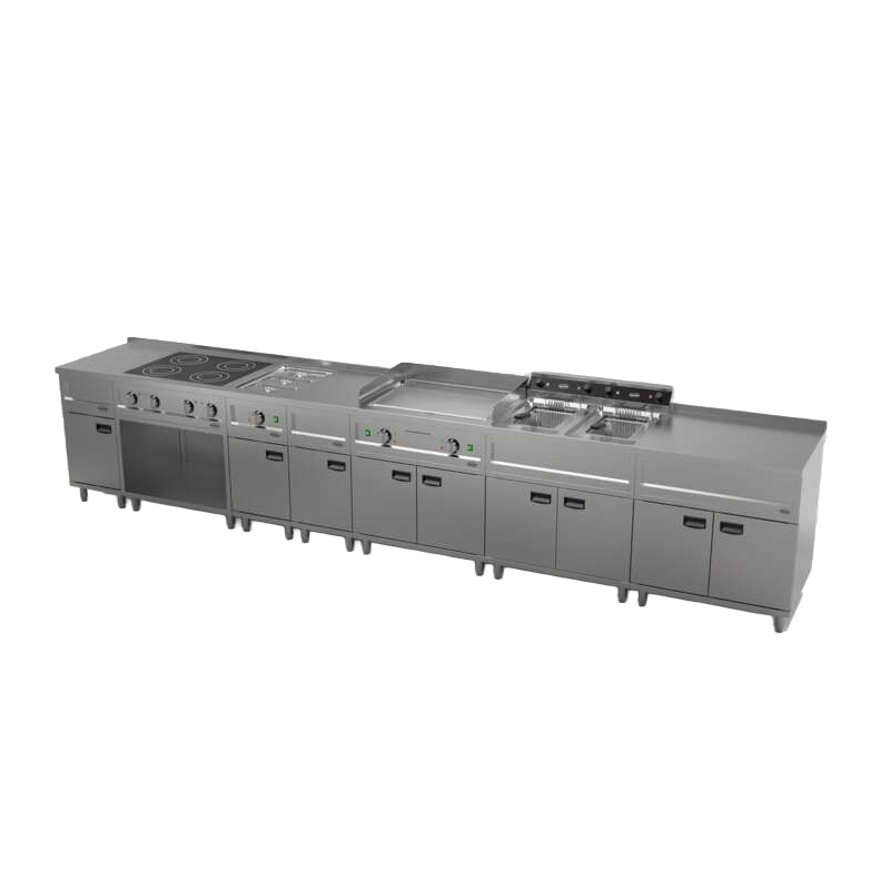Entry 700 cuisini&egrave;re &agrave; induction 4 zones - Combisteel - 7545.0010