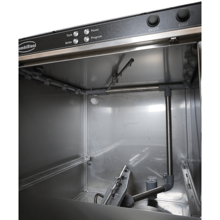 Lave-vaiselle chargement par l'avant ent 500-230 dp avec pompe d'&eacute;coulement - Combisteel - 7082.0050