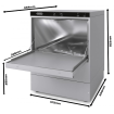 Lave-vaiselle chargement par l'avant ent 500-230 - Combisteel - 7082.0030