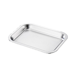 Plateau en acier inoxydable...