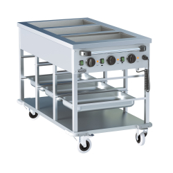 Bain-marie trolley 3/1. -...