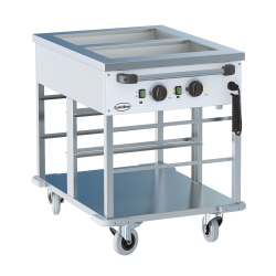 Bain-marie trolley 2/1. -...