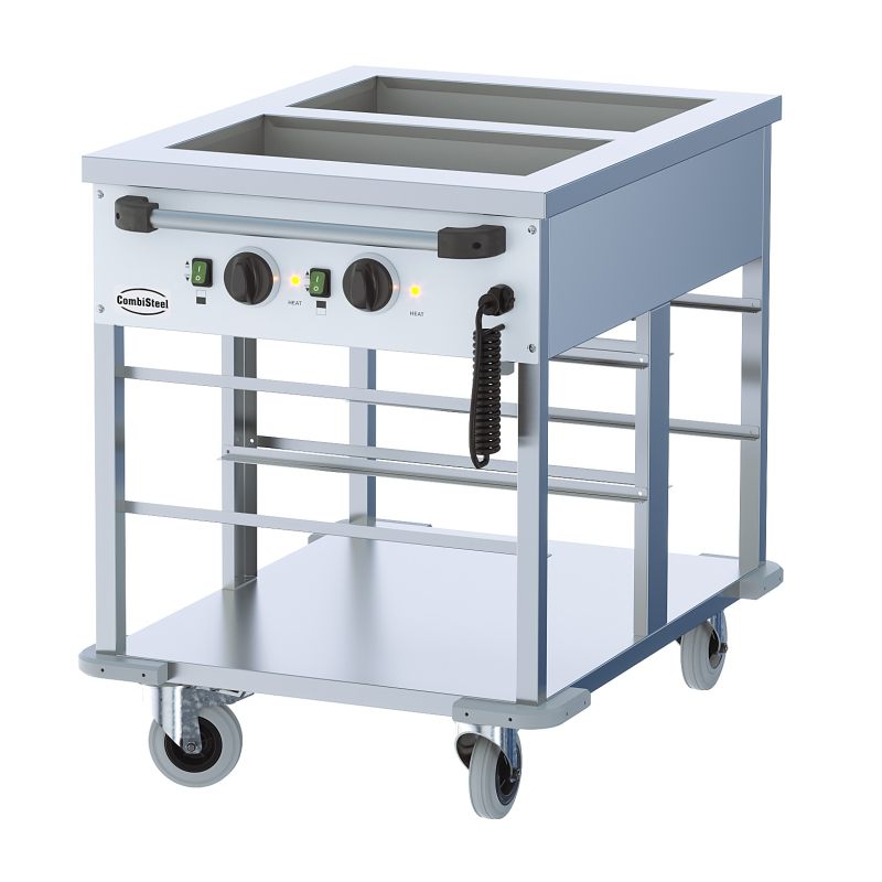 Waterbadtrolley 2/1. - Combisteel - 7178.1155