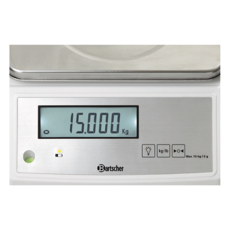 Balance de cuisine 15 kg - Bartscher - A300117