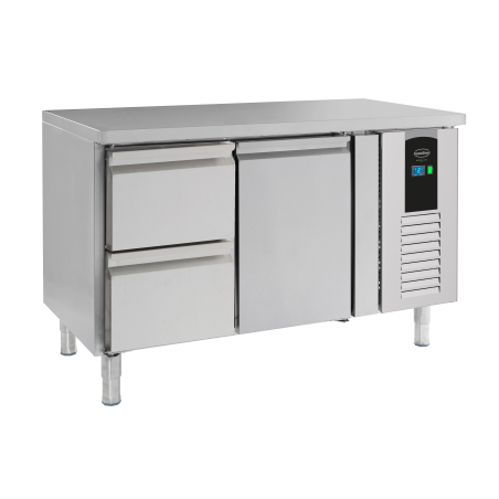 700 table r&eacute;frig&eacute;r&eacute;e 1 porte et 2 tiroirs energy line - Combisteel - 7450.5015