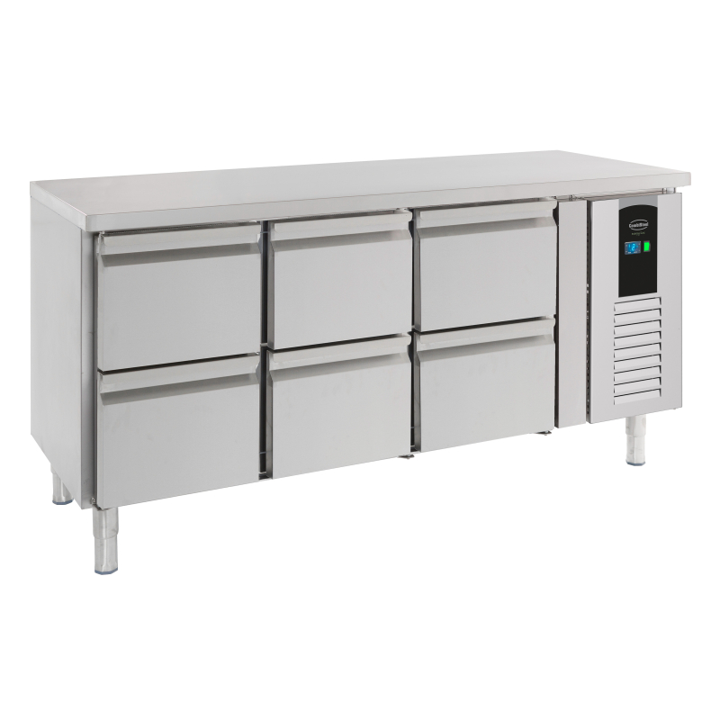 700 gekoelde tafel 6 lades energy line - Combisteel - 7450.5045