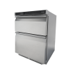 R&eacute;frig&eacute;rateur en acier inox 2 tiroirs - Combisteel - 7450.0532
