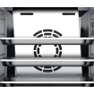 Elec. four &agrave; convection 4x1/2gn - Combisteel - 7543.0005