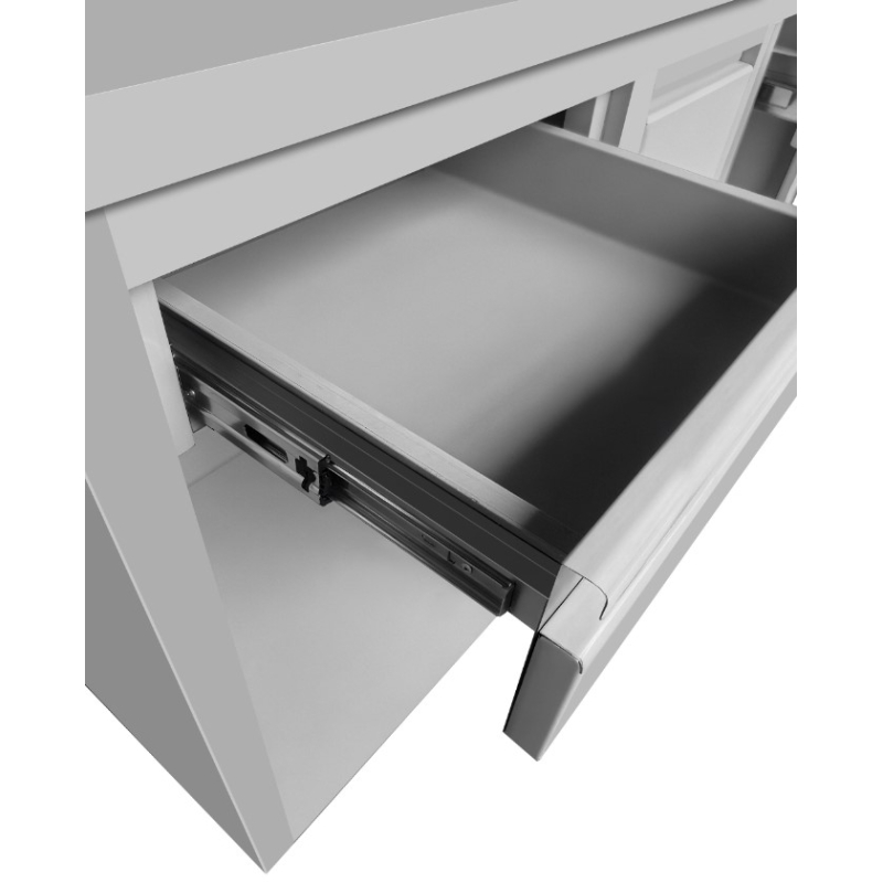 Table de travail &agrave; caf&eacute; en acier inoxydable 1500x600x1150 - Combisteel - 7088.1010