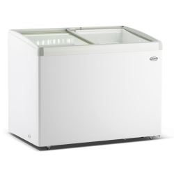 Cong&eacute;lateur bahut couvercle en verre lotte 336l - Combisteel - 7086.0030