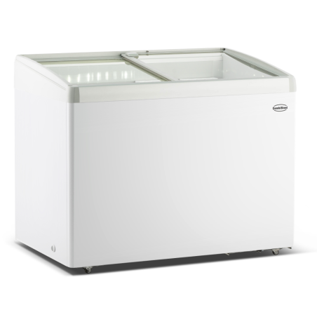 Cong&eacute;lateur bahut couvercle en verre lotte 336l - Combisteel - 7086.0030