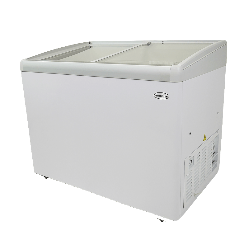 Cong&eacute;lateur bahut couvercle en verre lotte 336l - Combisteel - 7086.0030